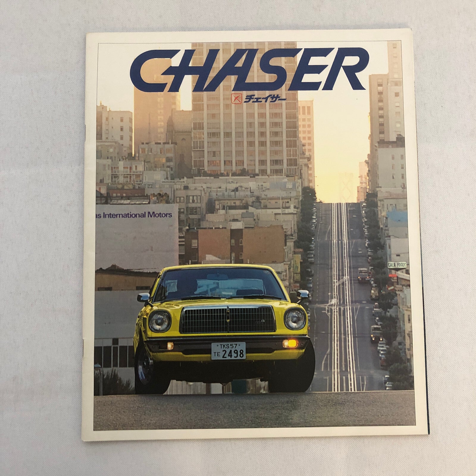 Vintage Toyota Chaser Car Sales Brochure Catalog Japanese Text JDM