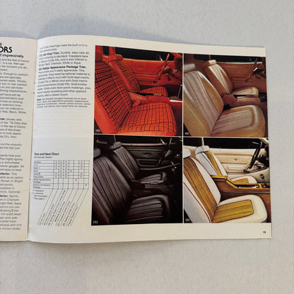 1978 Ford Mustang II Sales Brochure Catalog Mustang Cobra King Cobra Mach 1 Ghia