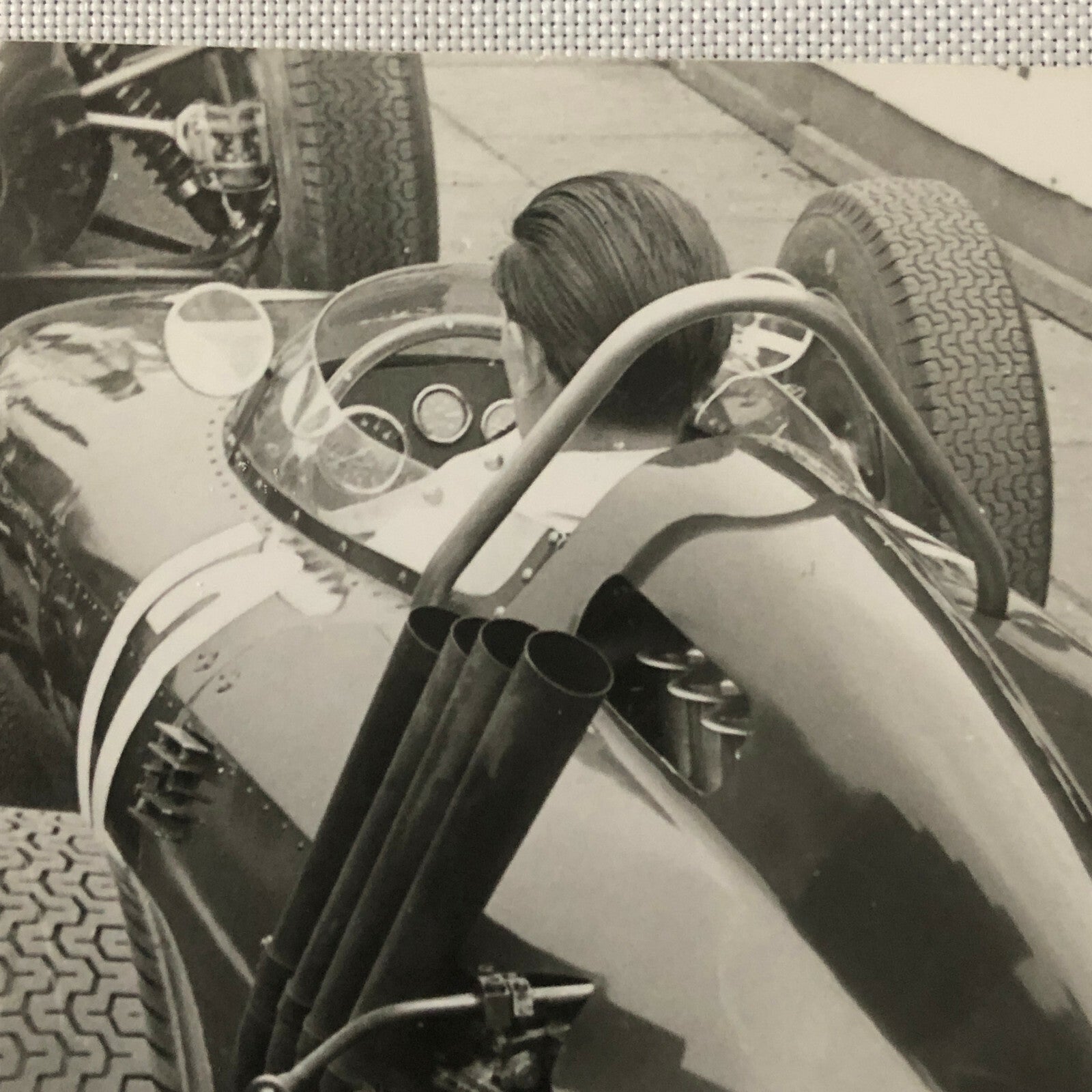 Vintage Grand Prix Racing Car Photo Photograph Print 