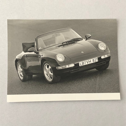 Porsche 911 Carrera Cabriolet Convertible Photo Photograph