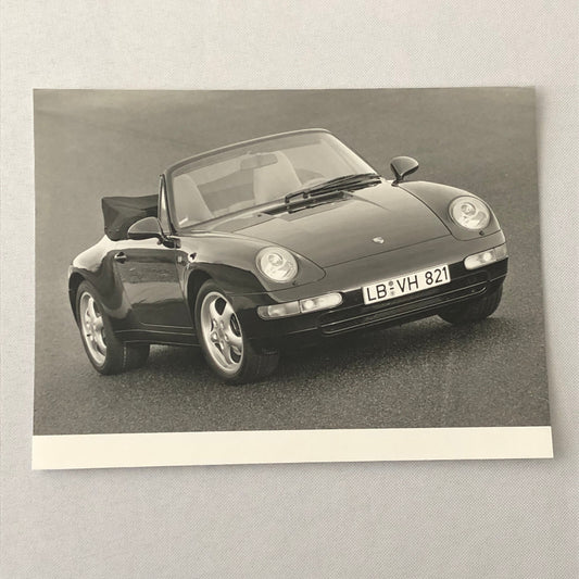 Porsche 911 Carrera Cabriolet Convertible Photo Photograph