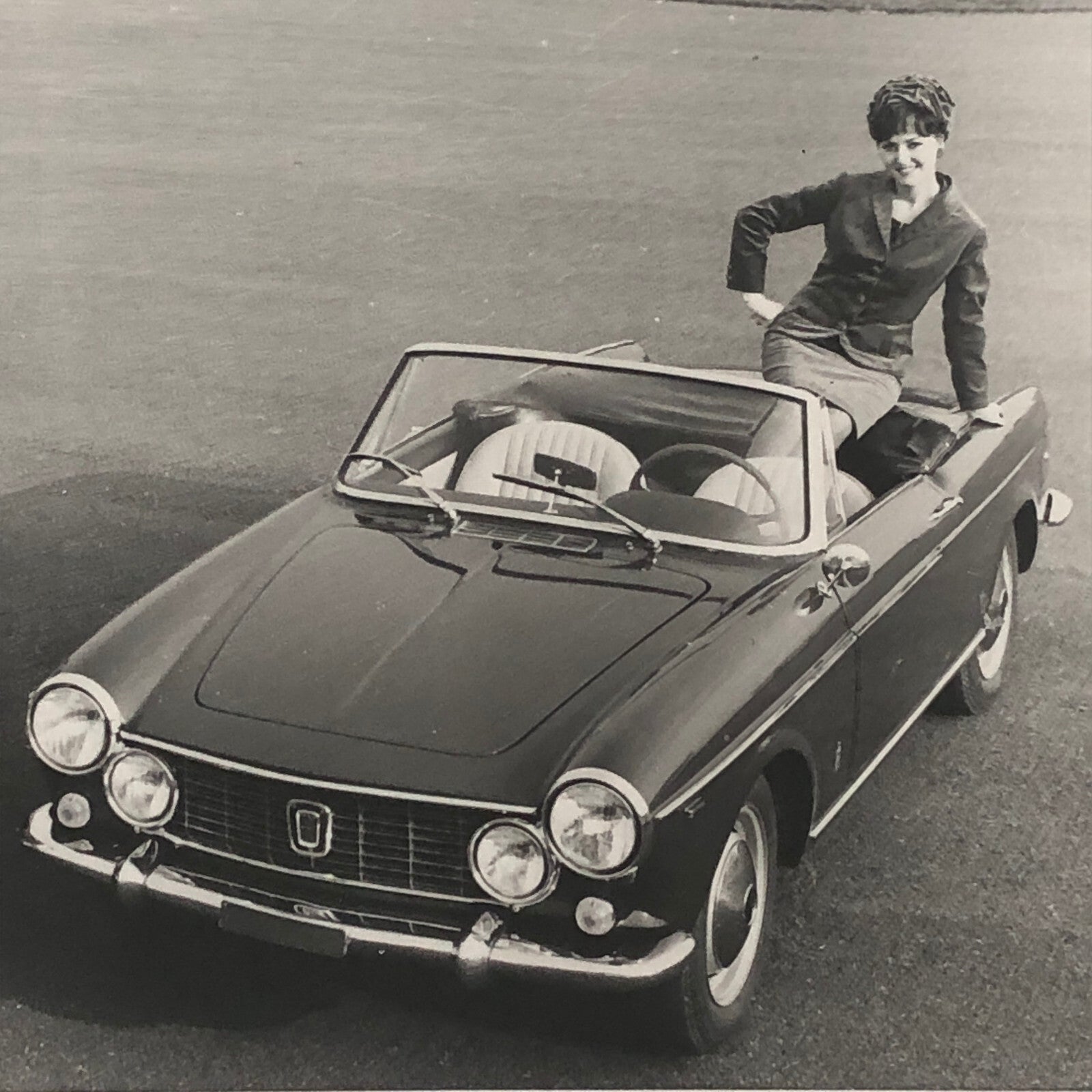 Fiat 1500 and 1600 S Cabriolet Convertible Factory Press Photo Photograph