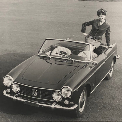 Fiat 1500 and 1600 S Cabriolet Convertible Factory Press Photo Photograph