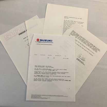 Suzuki Vitara 5-Door Wagon Press Kit Brochure Catalog 1991