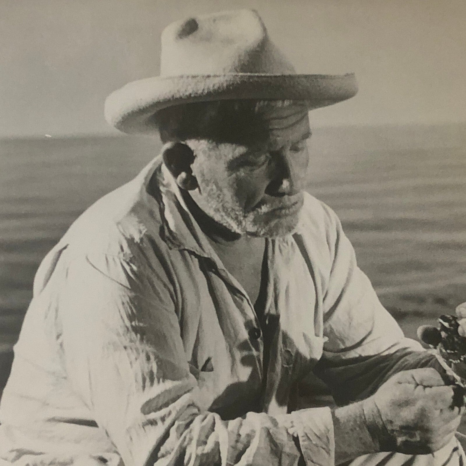 The Old Man and the Sea Movie Film Press Photo Photograph Spency Tracy