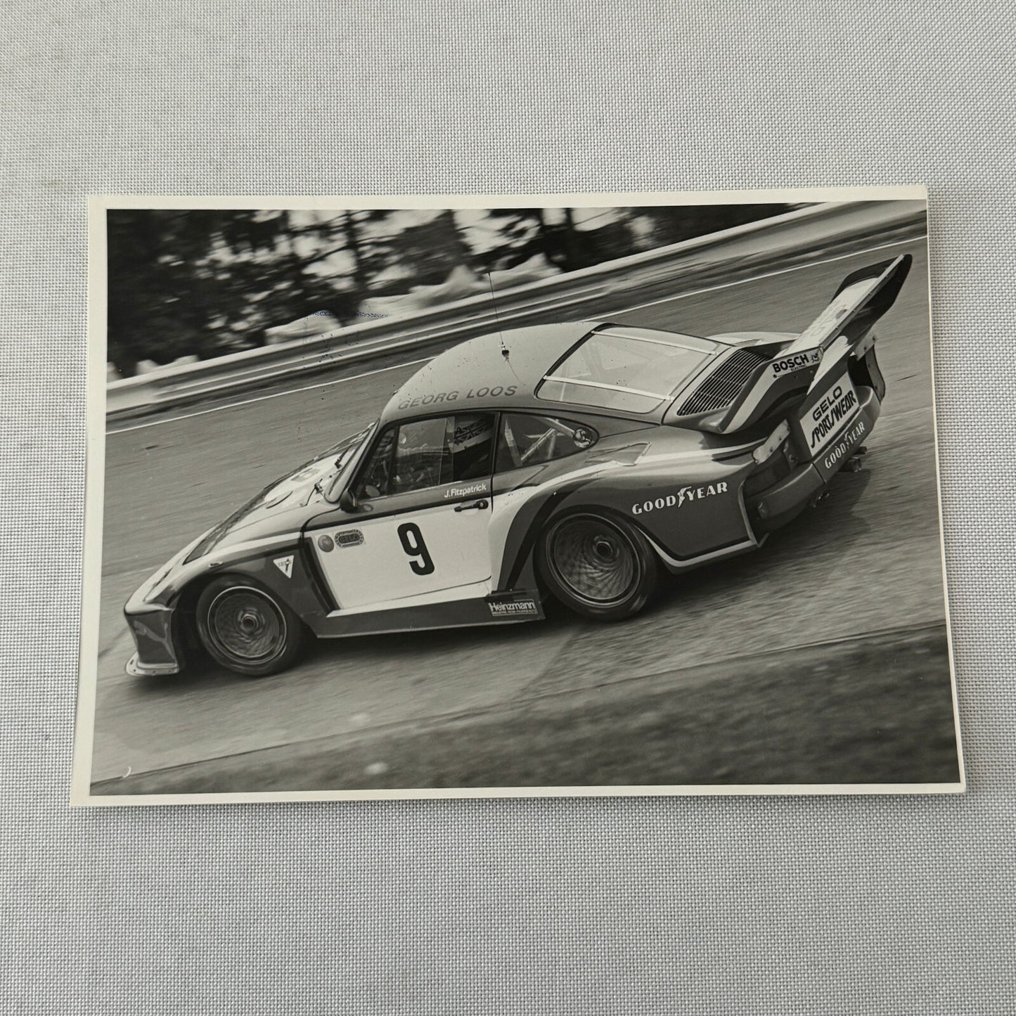 Porsche 935 1000 KM Nurburgring 1979 Racing Photo Photograph John Fitzpatrick