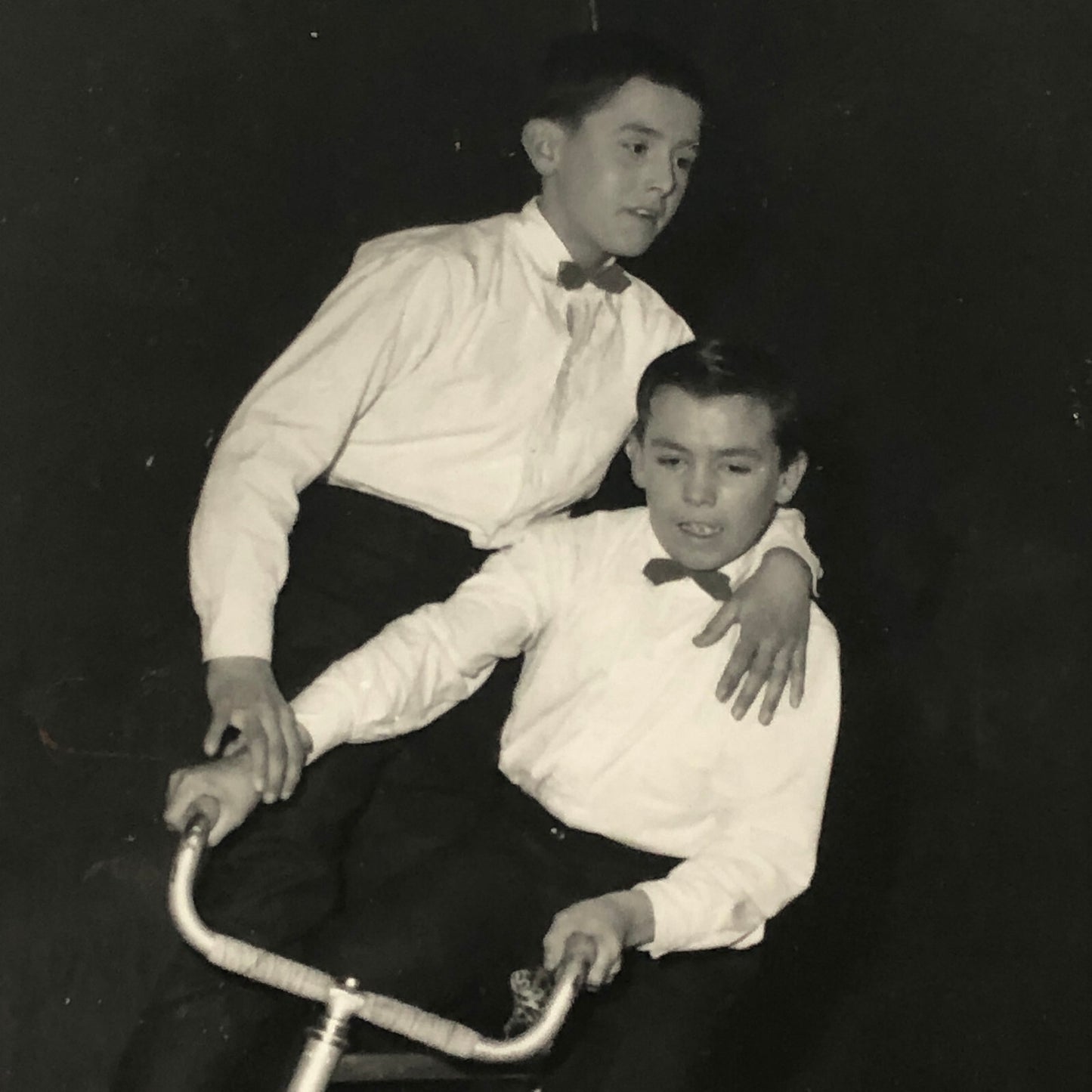 Circus Bicycle Unicycle Act 3 Santus 3 Julien Vintage Photo Photograph Lot 2x