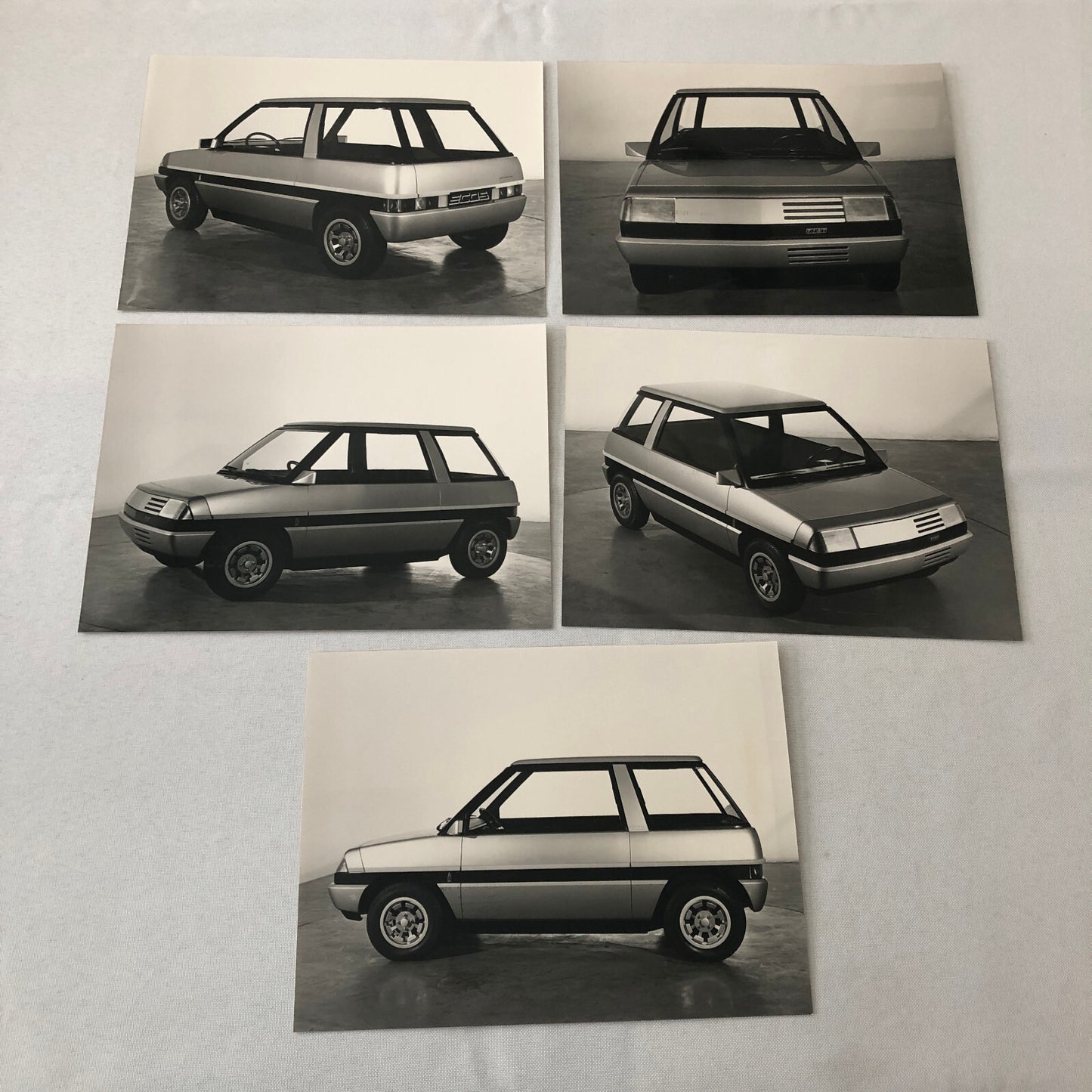 Pininfarina ECOS Concept Car Prototype Sales Brochure Catalog Photos Italian