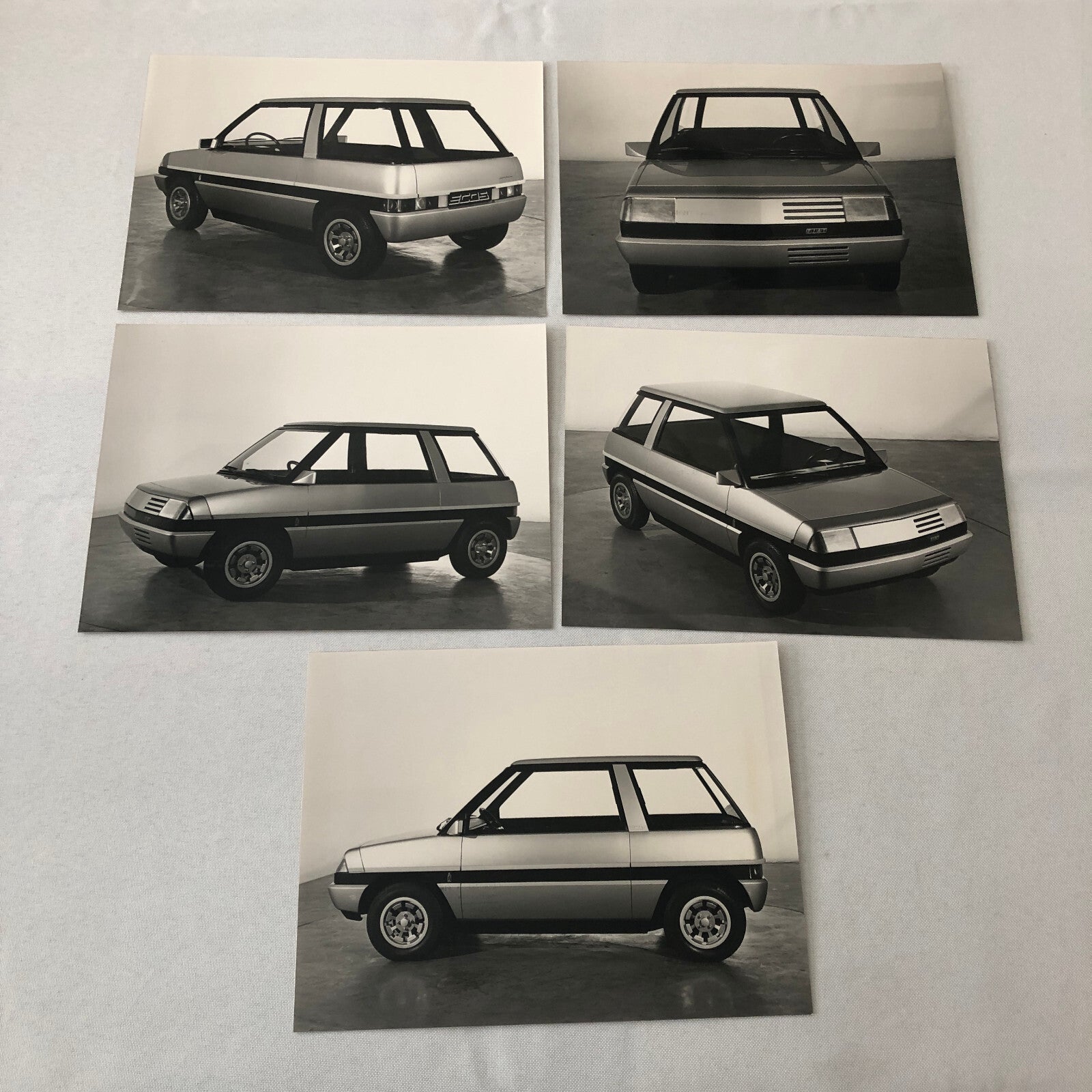 Pininfarina ECOS Concept Car Prototype Sales Brochure Catalog Photos Italian