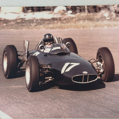 Graham Hill Racing Driver 1962 Dutch Grand Prix BRM P56 Car Photo Photograph