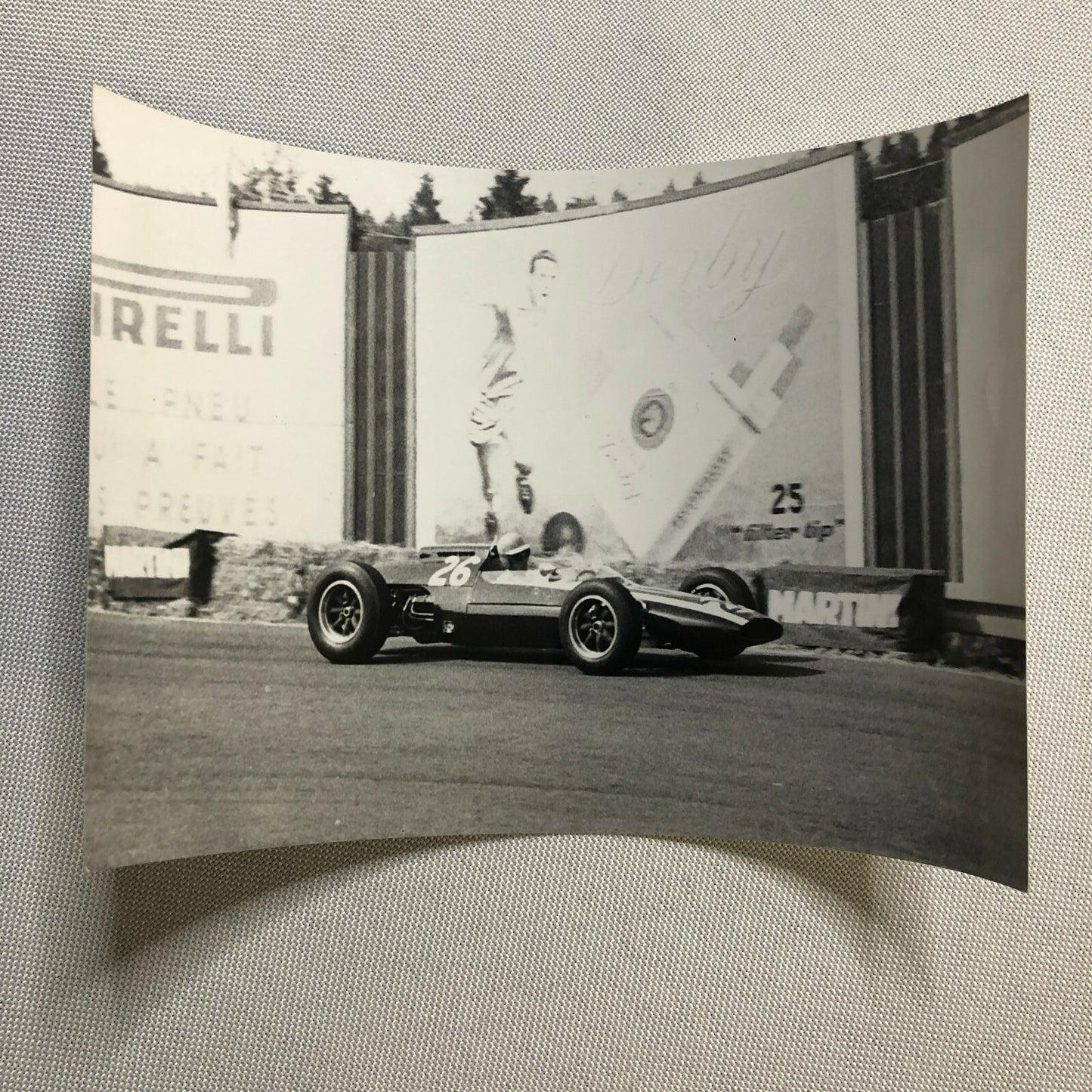 Vintage Grand Prix Racing Car Photo Photograph Print - SPA Belgium ?
