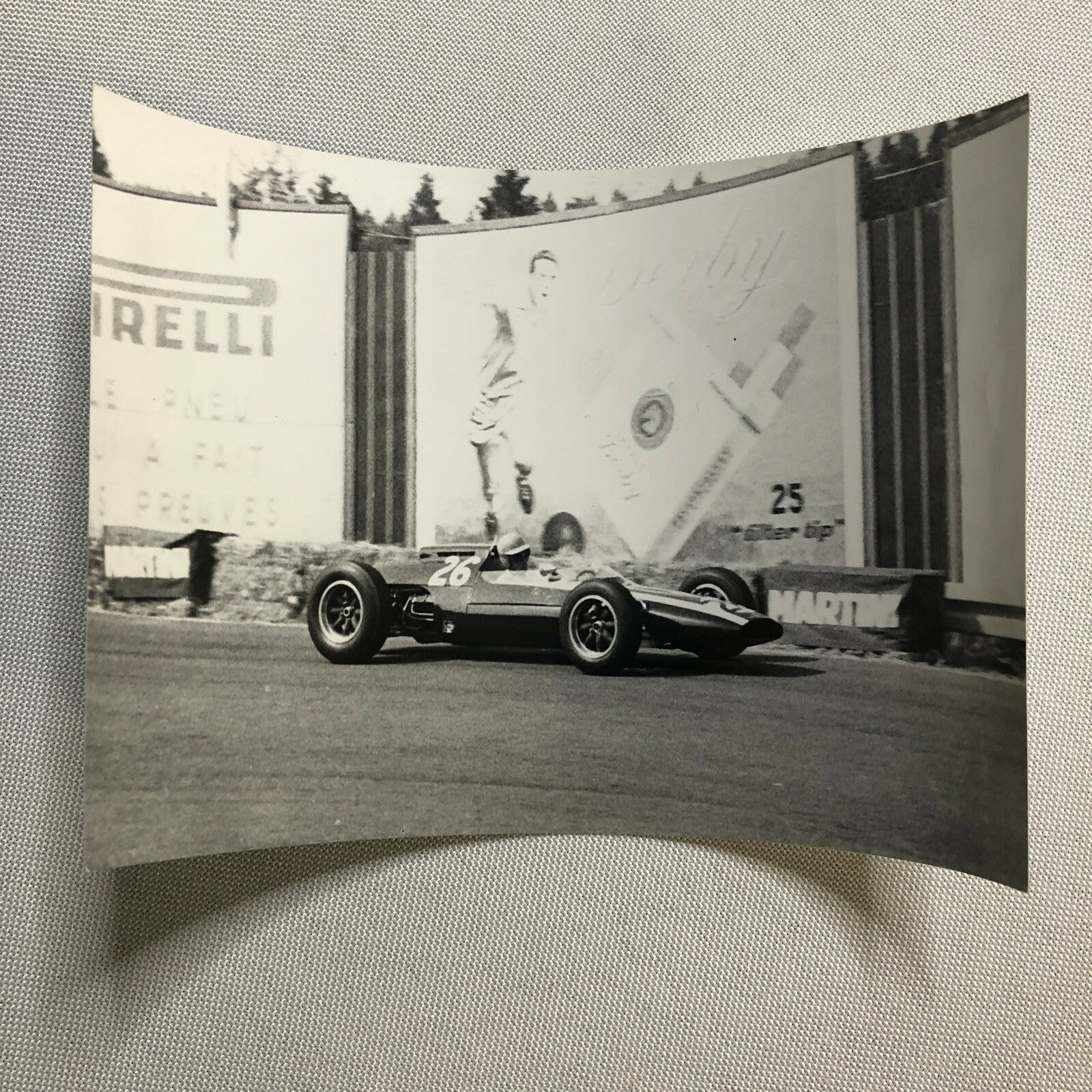 Vintage Grand Prix Racing Car Photo Photograph Print - SPA Belgium ?