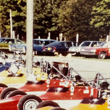 Vintage Car Racing Photo Circuit Mont Tremblant Quebec Photograph