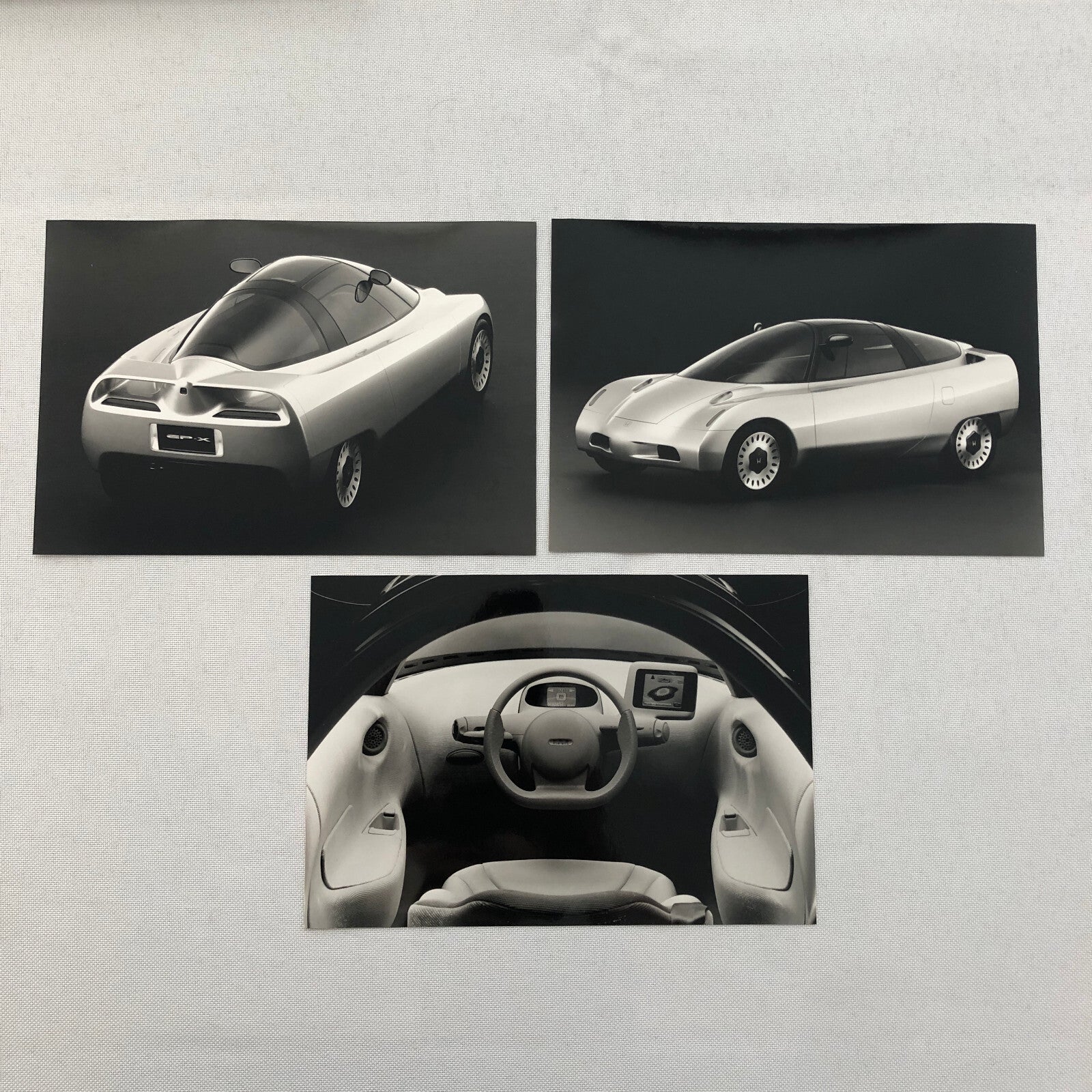 Honda EP-X and FS-X Concept Car Prototype Press Kit GERMAN Text 1992 Photos