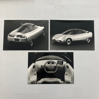 Honda EP-X and FS-X Concept Car Prototype Press Kit GERMAN Text 1992 Photos
