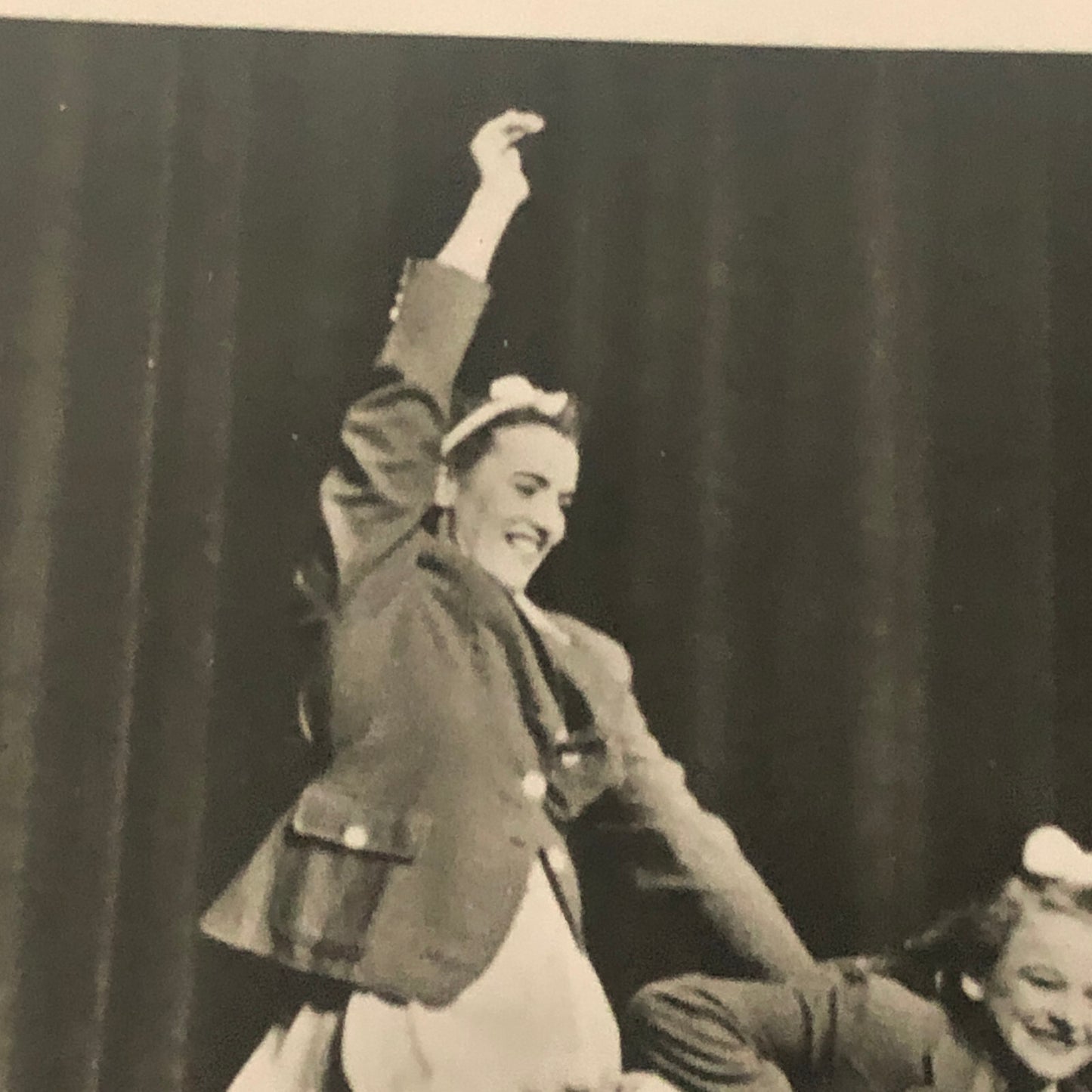 Circus Bicycle Balancing Acrobatic Act Stunt Three Saytons Photo Photograph