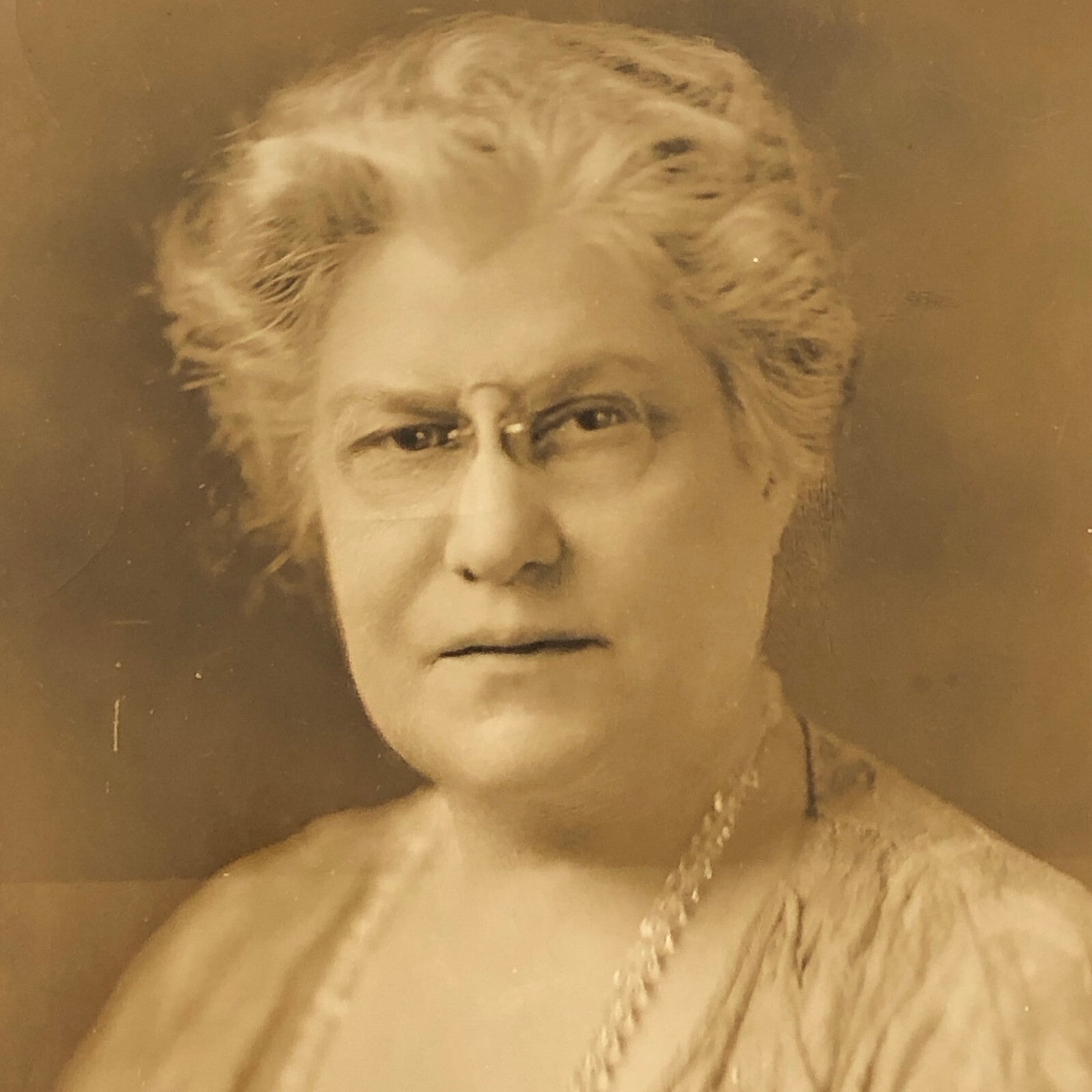 Press Photo Photograph 1926 Federation of Womens Clubs Leader Portrait Woman