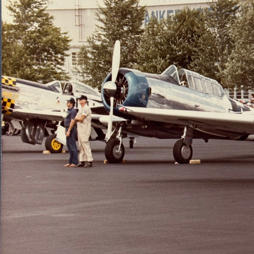 Vintage US Military Aircraft Airshow Photo Large Aviation Photograph Air Force