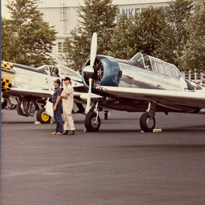 Vintage US Military Aircraft Airshow Photo Large Aviation Photograph Air Force