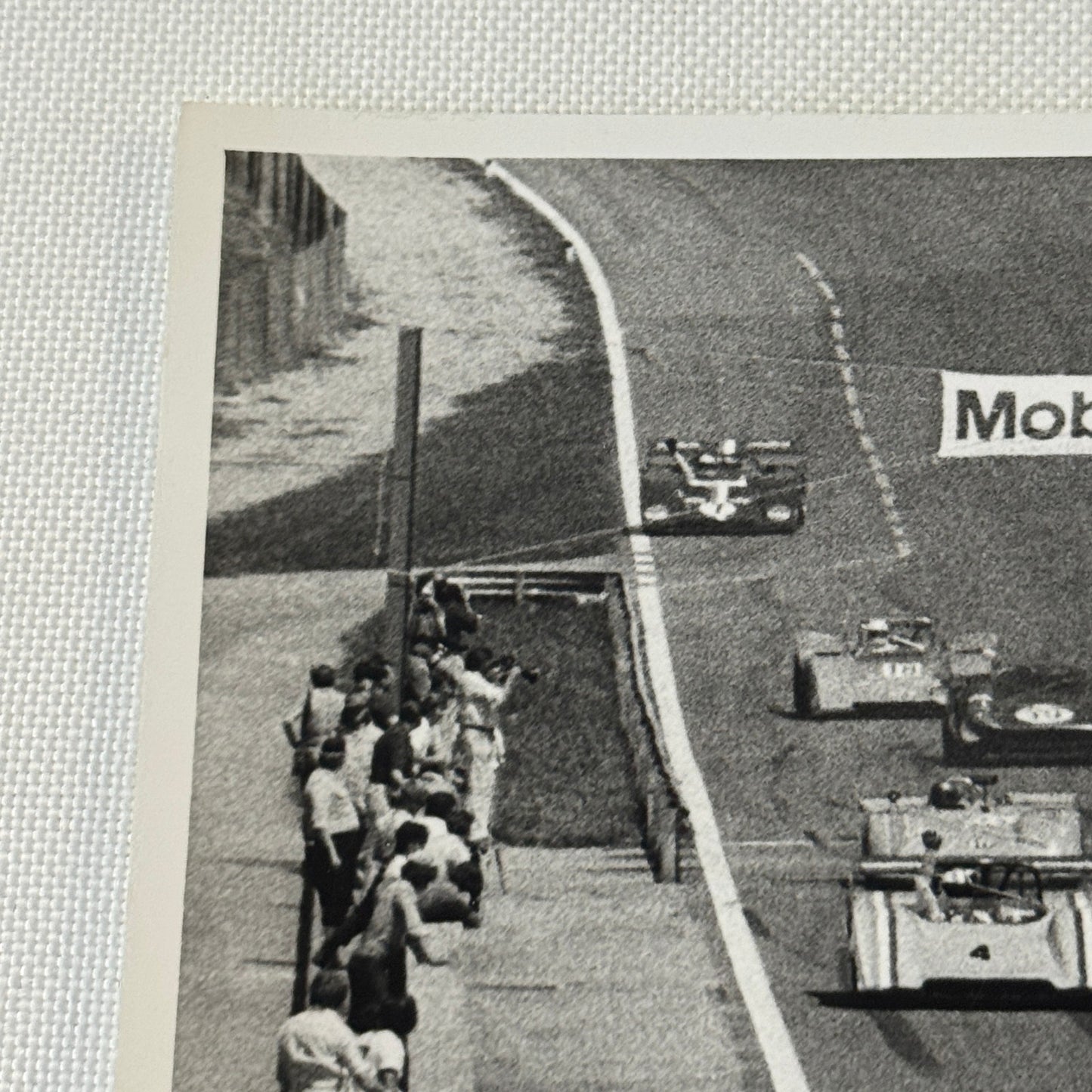 Vintage Racing Photo Photograph Print 1970s Sports Car Endurance Race