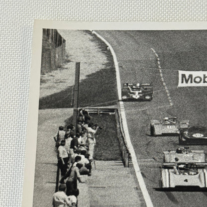 Vintage Racing Photo Photograph Print 1970s Sports Car Endurance Race