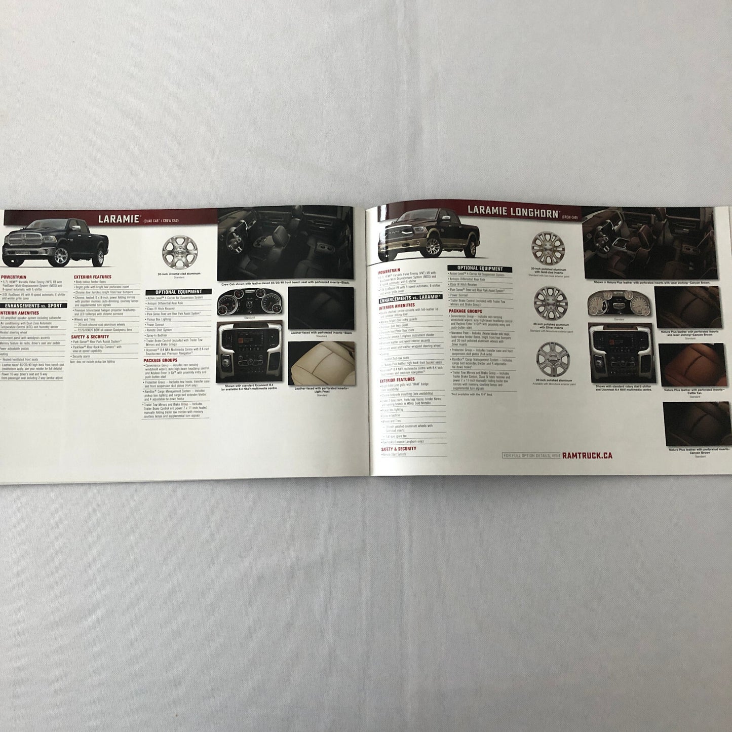 2017 Dodge Ram 1500 Pickup Truck Sales Brochure Catalog Rebel Laramie Longhorn +