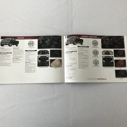 2017 Dodge Ram 1500 Pickup Truck Sales Brochure Catalog Rebel Laramie Longhorn +