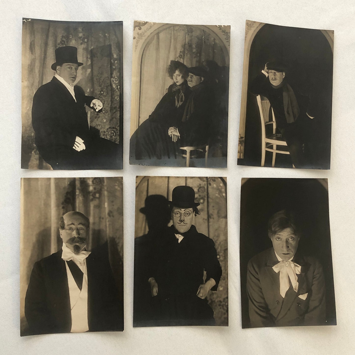 Press Photo Photograph French Actor Sacha Guitry Yvonne Printemps France Lot 6x