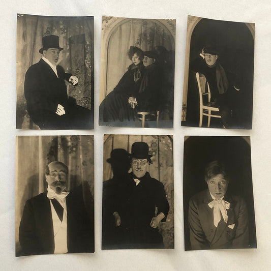 Press Photo Photograph French Actor Sacha Guitry Yvonne Printemps France Lot 6x