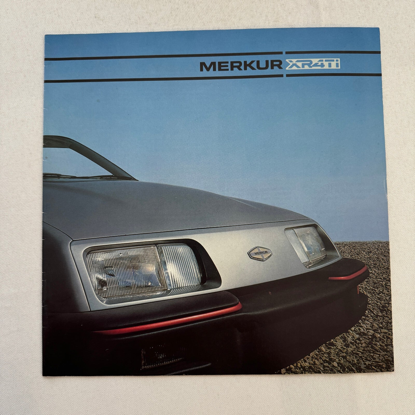 Merkur XR4Ti Car Sales Brochure Catalog Advertising Ford Canadian Market 1985