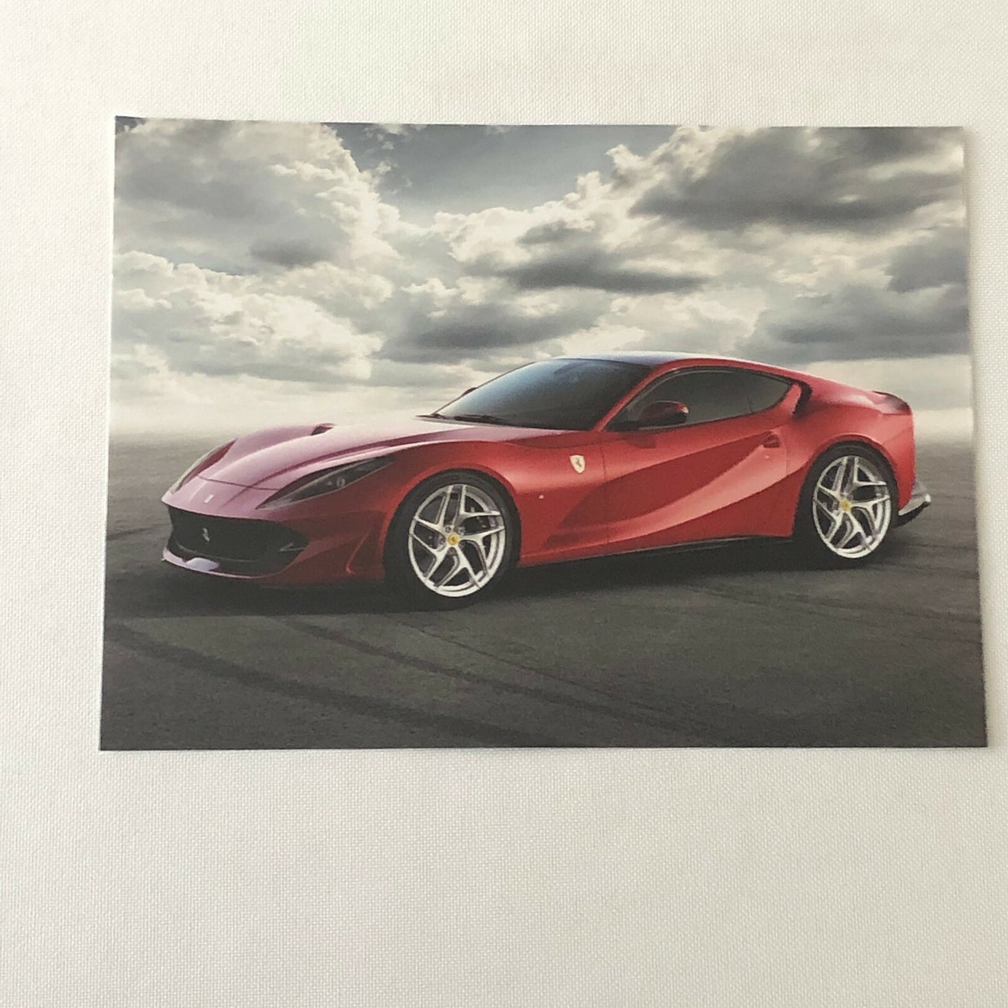 Ferrari 812 Superfast Car Factory Photo Lot of 6 