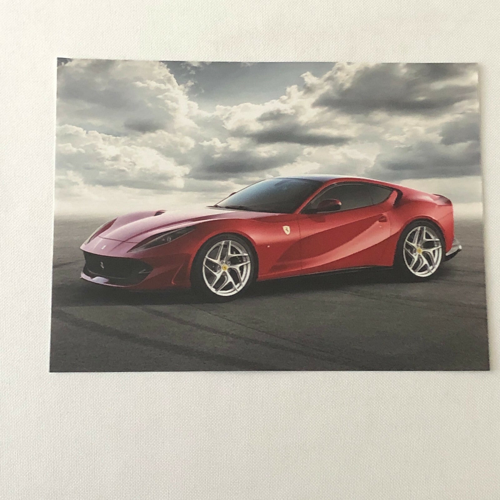 Ferrari 812 Superfast Car Factory Photo Lot of 6 