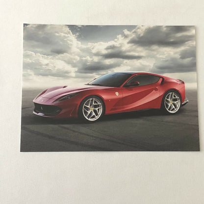 Ferrari 812 Superfast Car Factory Photo Lot of 6 