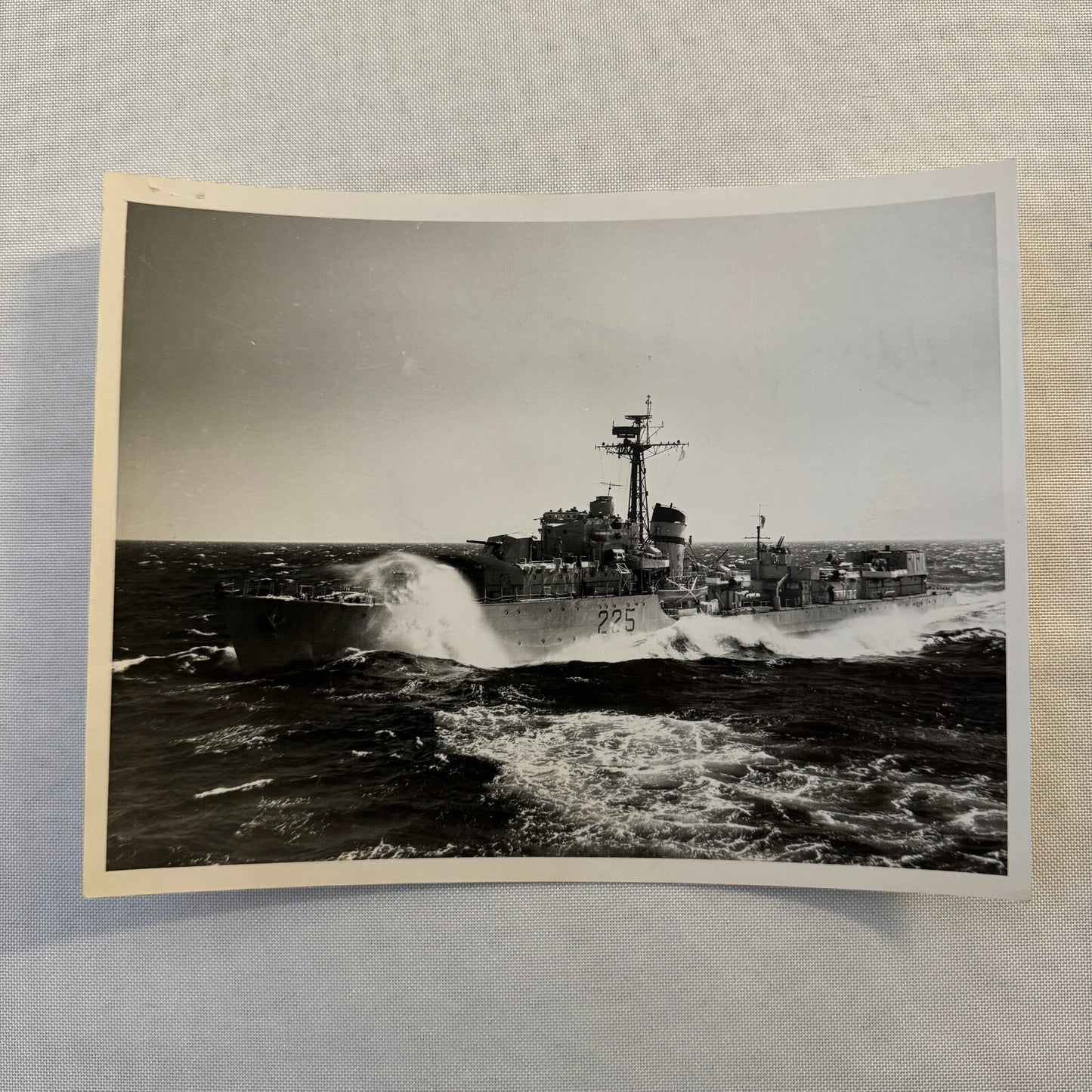 Military Navy Ship Boat Photo Photograph Print Vintage Canadian