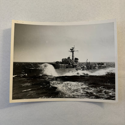 Military Navy Ship Boat Photo Photograph Print Vintage Canadian