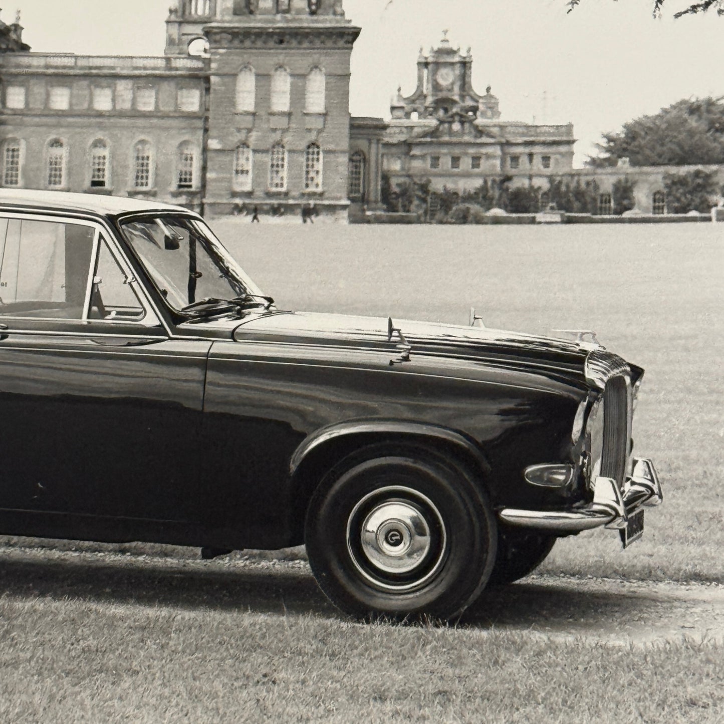 Daimler 4.2 Litre Limousine Vanden Plas Car Factory Press Photo Photograph