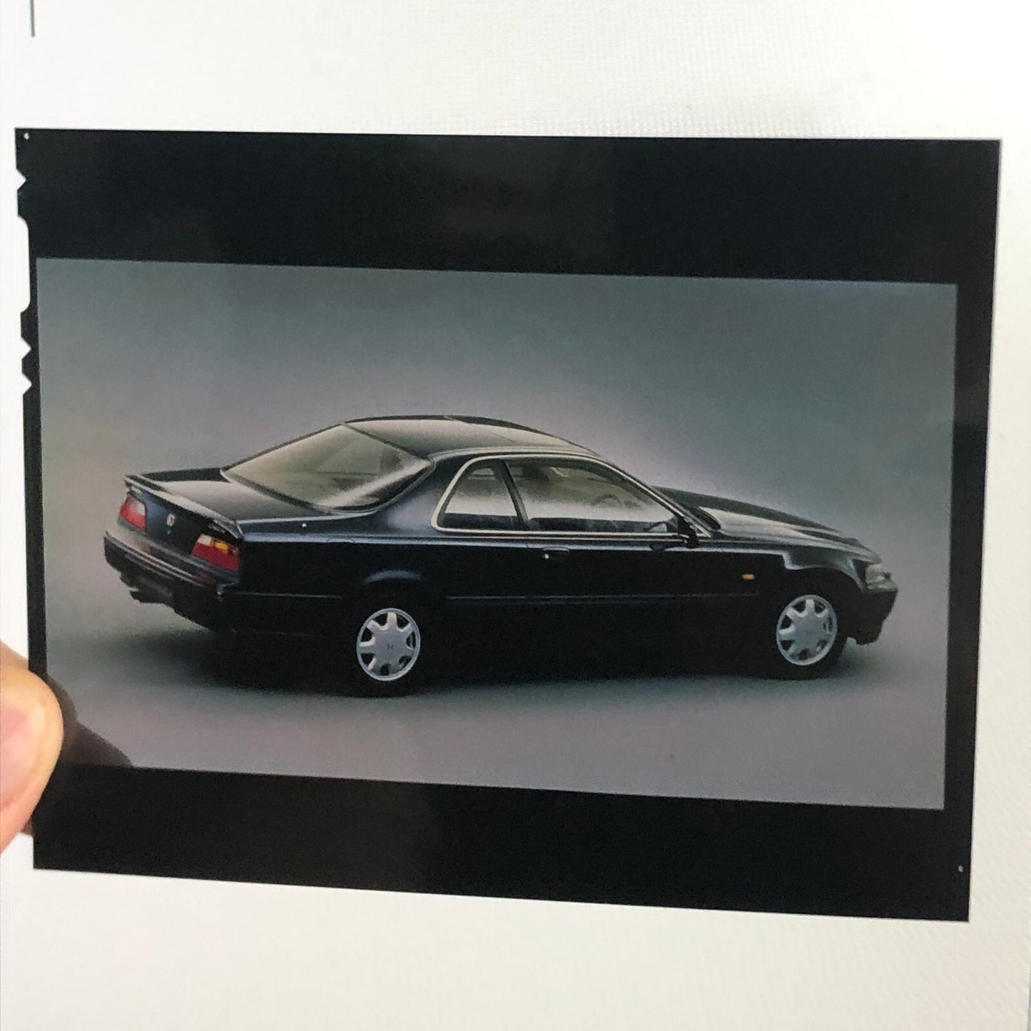 Honda Legend Coupe Car Factory Photo Negative Transparency