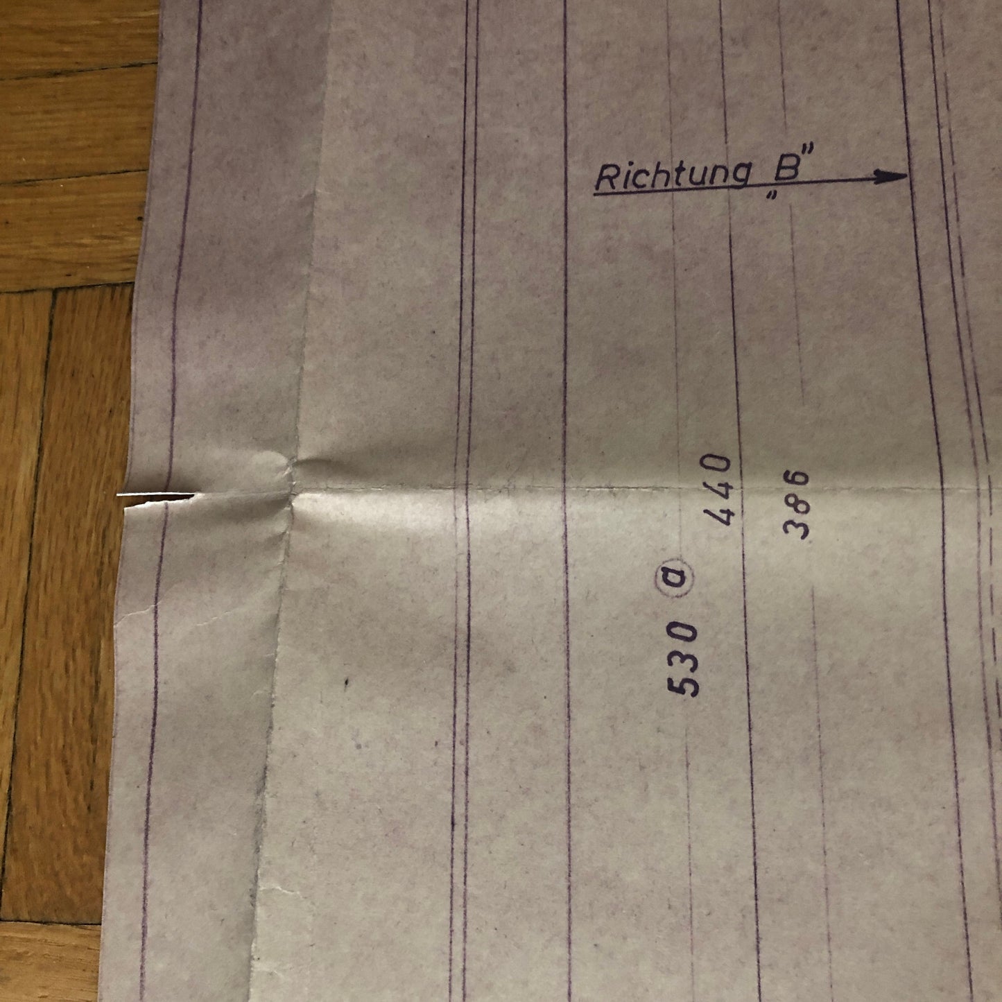 Vintage Porsche Reutter & Co Coachbuilder Factory Part Blueprint Document German