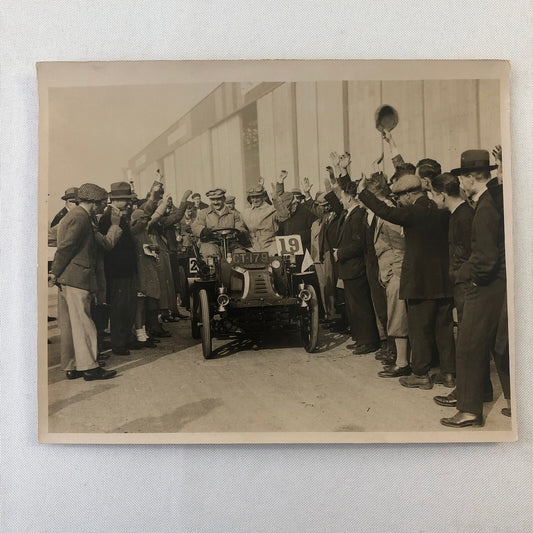 1931 Veteran Car Rally Press Photo Photograph Print Croydon Aerodome UK 