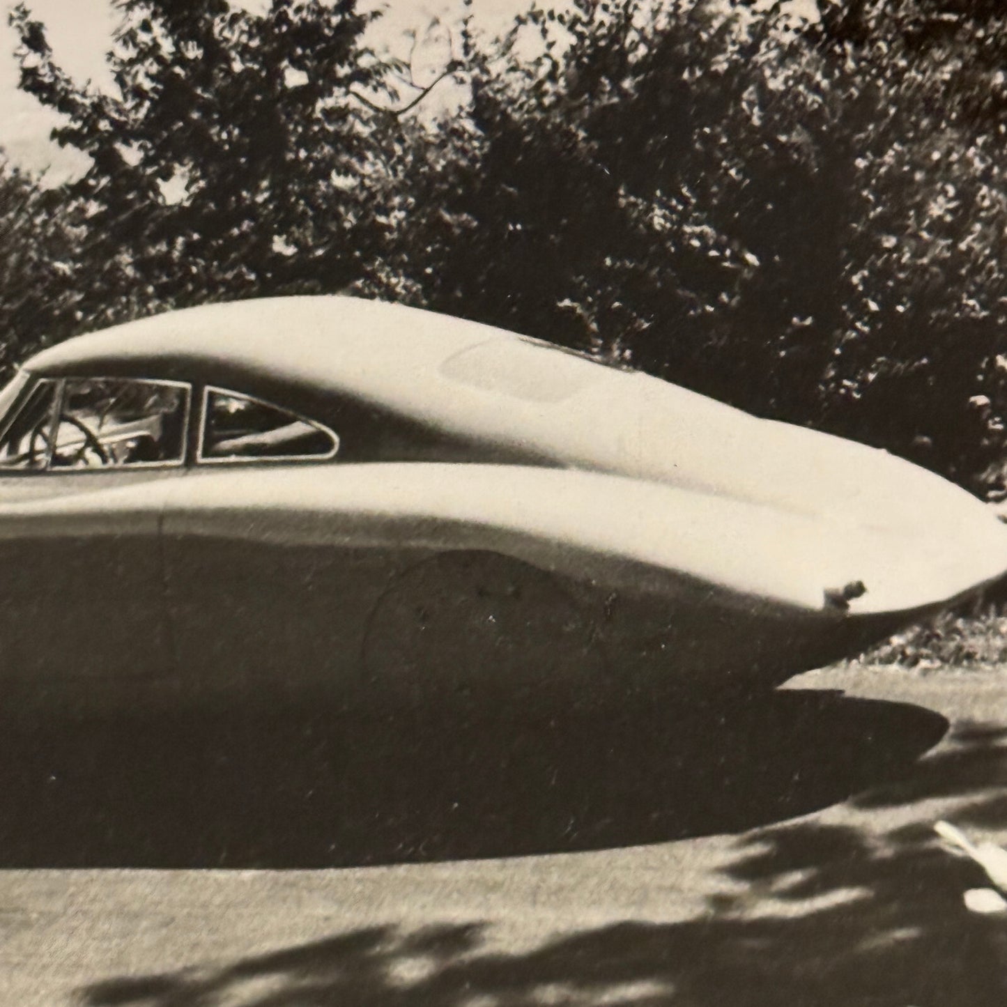 Vintage Streamline Streamliner Aerodynamic Car Automobile Photo Photograph Print