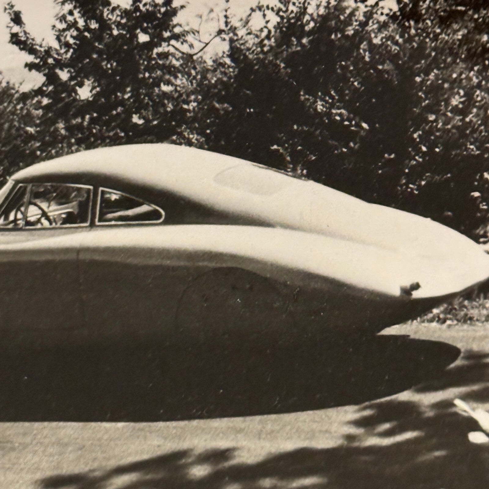 Vintage Streamline Streamliner Aerodynamic Car Automobile Photo Photograph Print