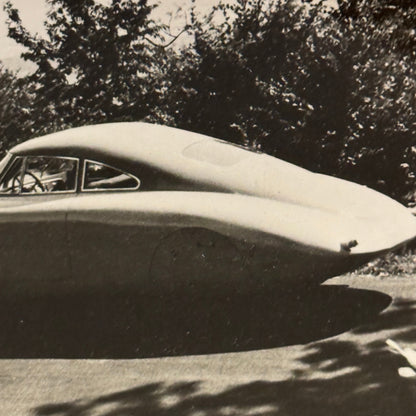 Vintage Streamline Streamliner Aerodynamic Car Automobile Photo Photograph Print