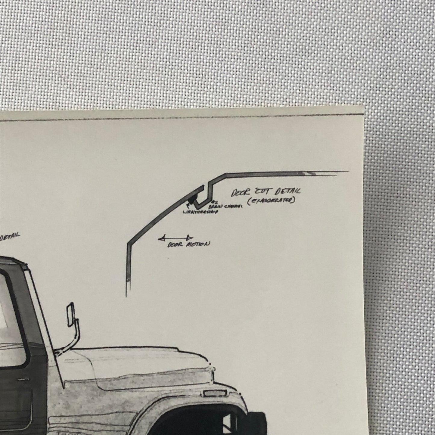 Vintage Car Design Photo Photograph Jeep Aftermarket Roof Top ?