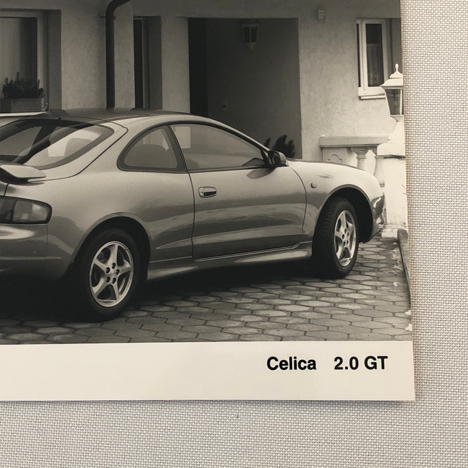 Toyota Celica 2.0 GT Car Factory Press Photo Photograph