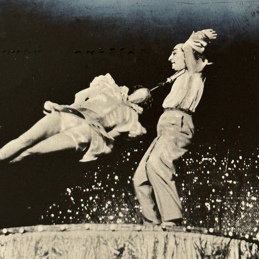 Vintage Circus Rollerskating Roller Skate Act Photo Photograph The Rolling Stars