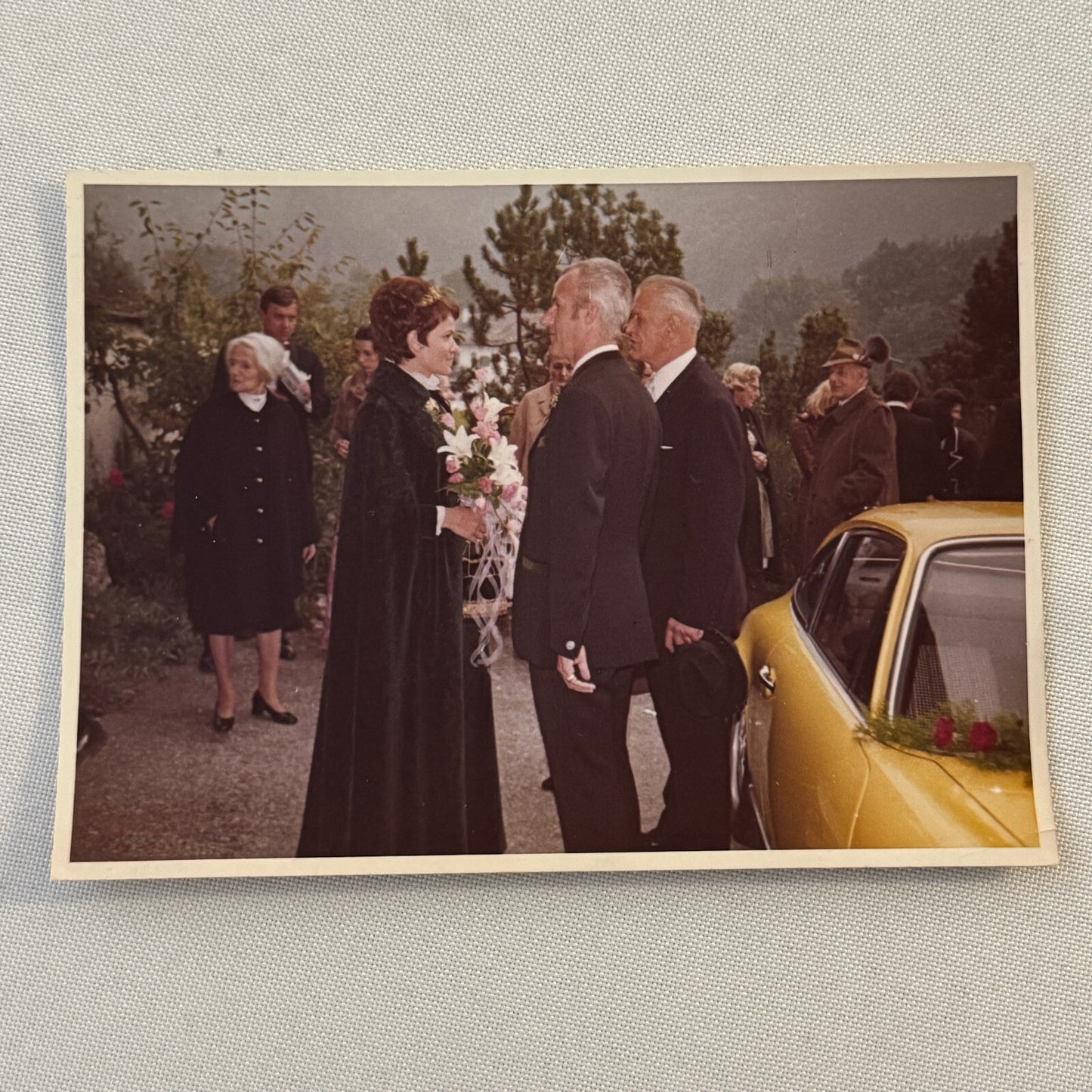 Vintage Porsche 911 Car at Event Photo Photograph Print Lot 2x