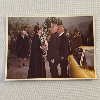 Vintage Porsche 911 Car at Event Photo Photograph Print Lot 2x