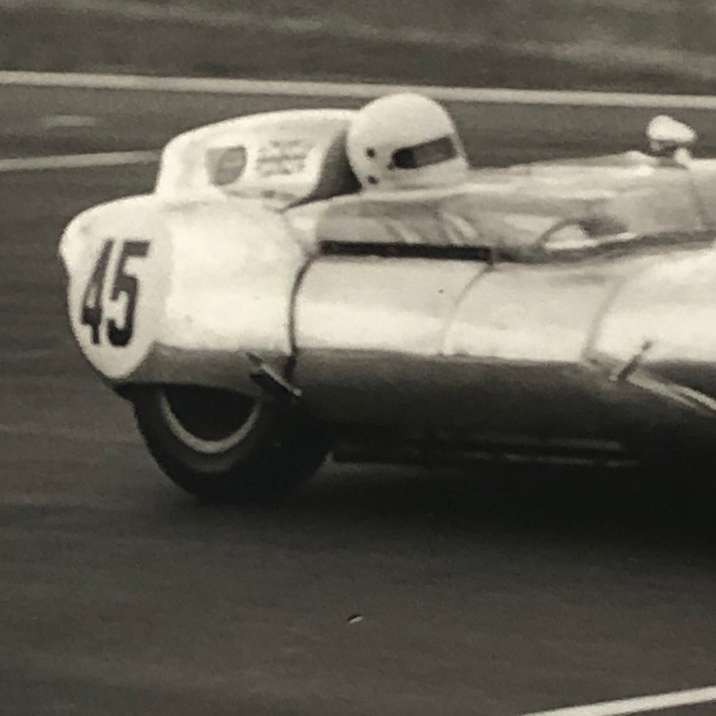 Vintage Lotus MK XI Racing Car Photo Photograph Print Silverstone 