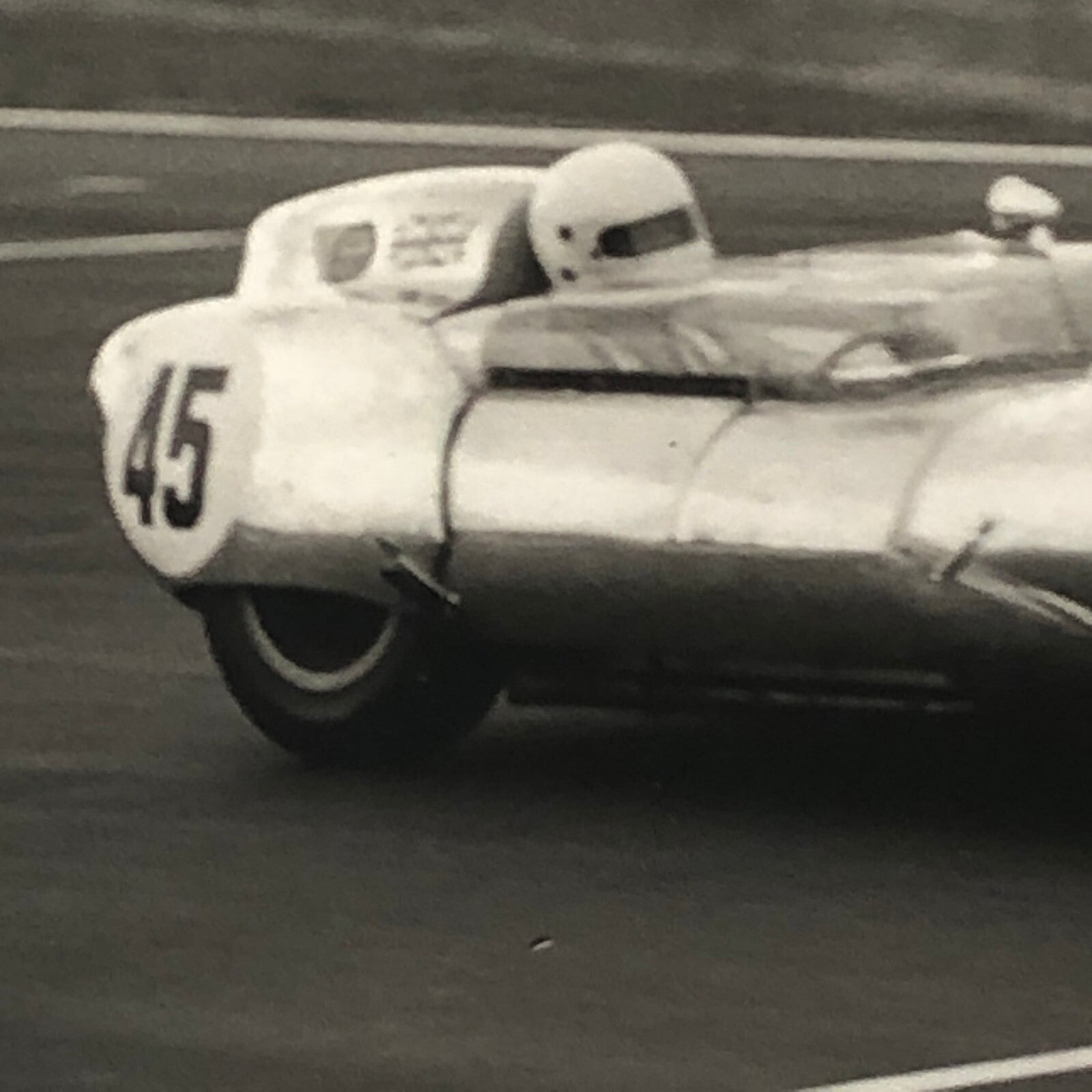 Vintage Lotus MK XI Racing Car Photo Photograph Print Silverstone 