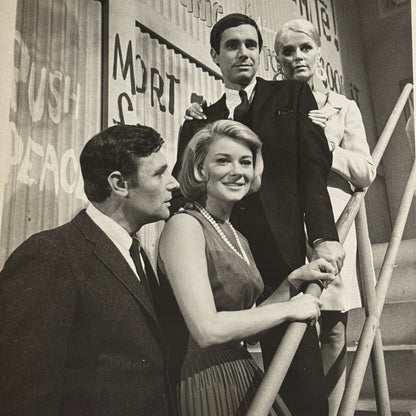 Vintage NBC Television TV Press Photo Photograph Jigsaw 1970 Hope Lange